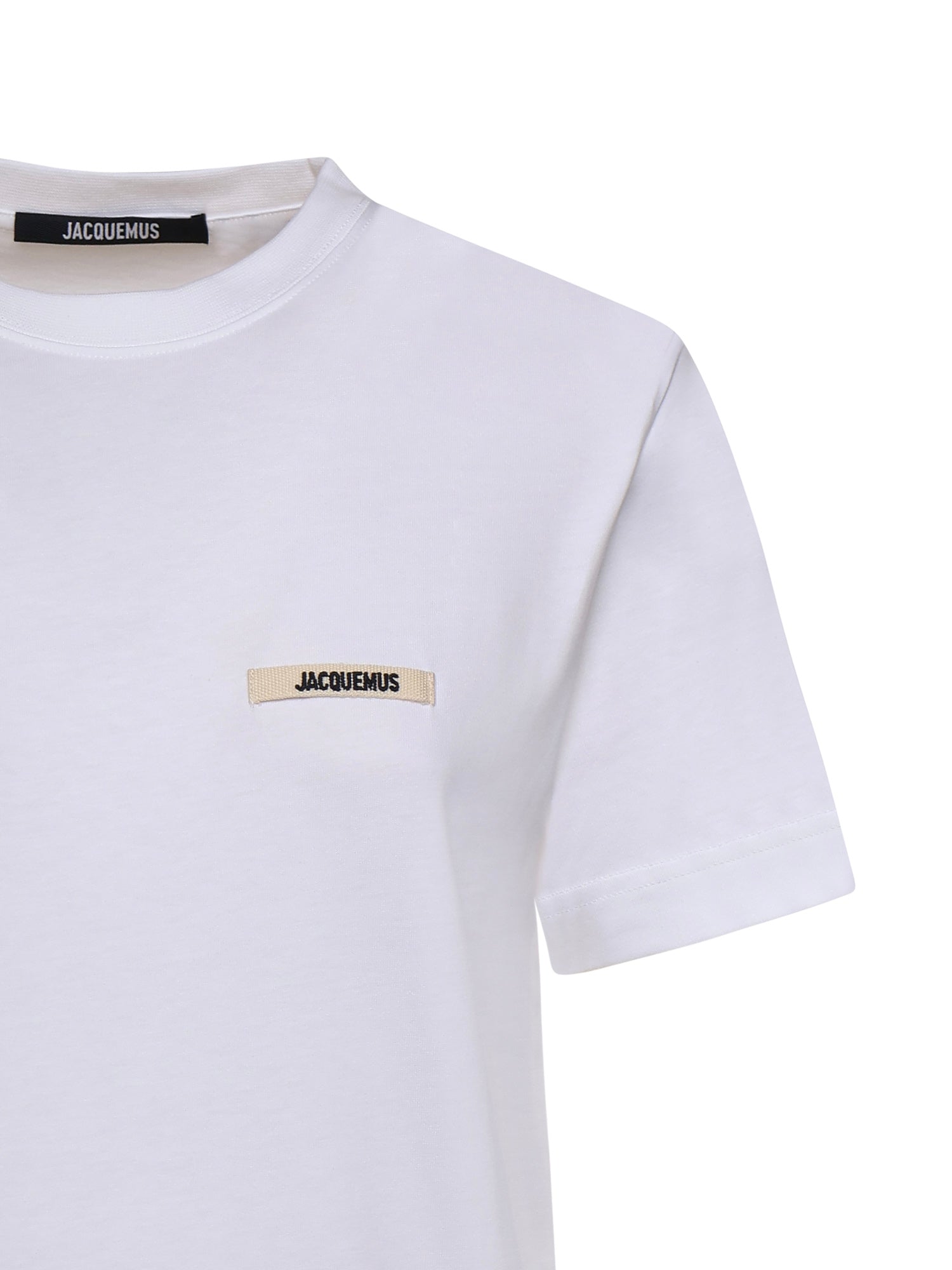 JACQUEMUS T-shirts and Polos White Cotton