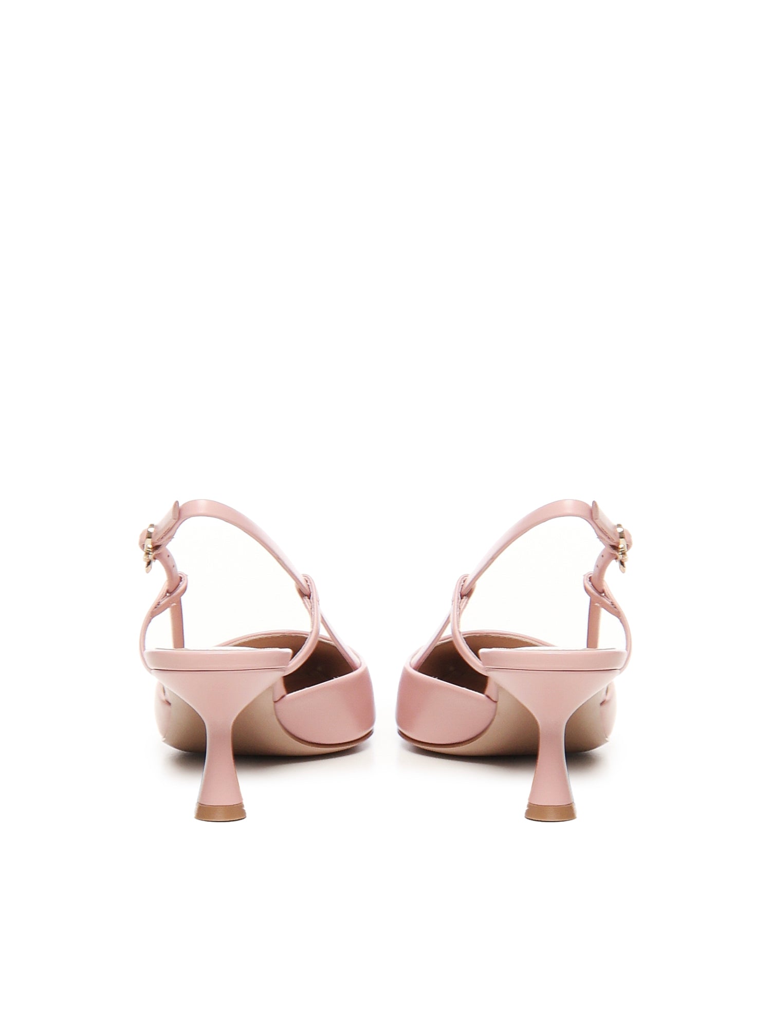 Gianvito Rossi Flat shoes Pink Calfskin