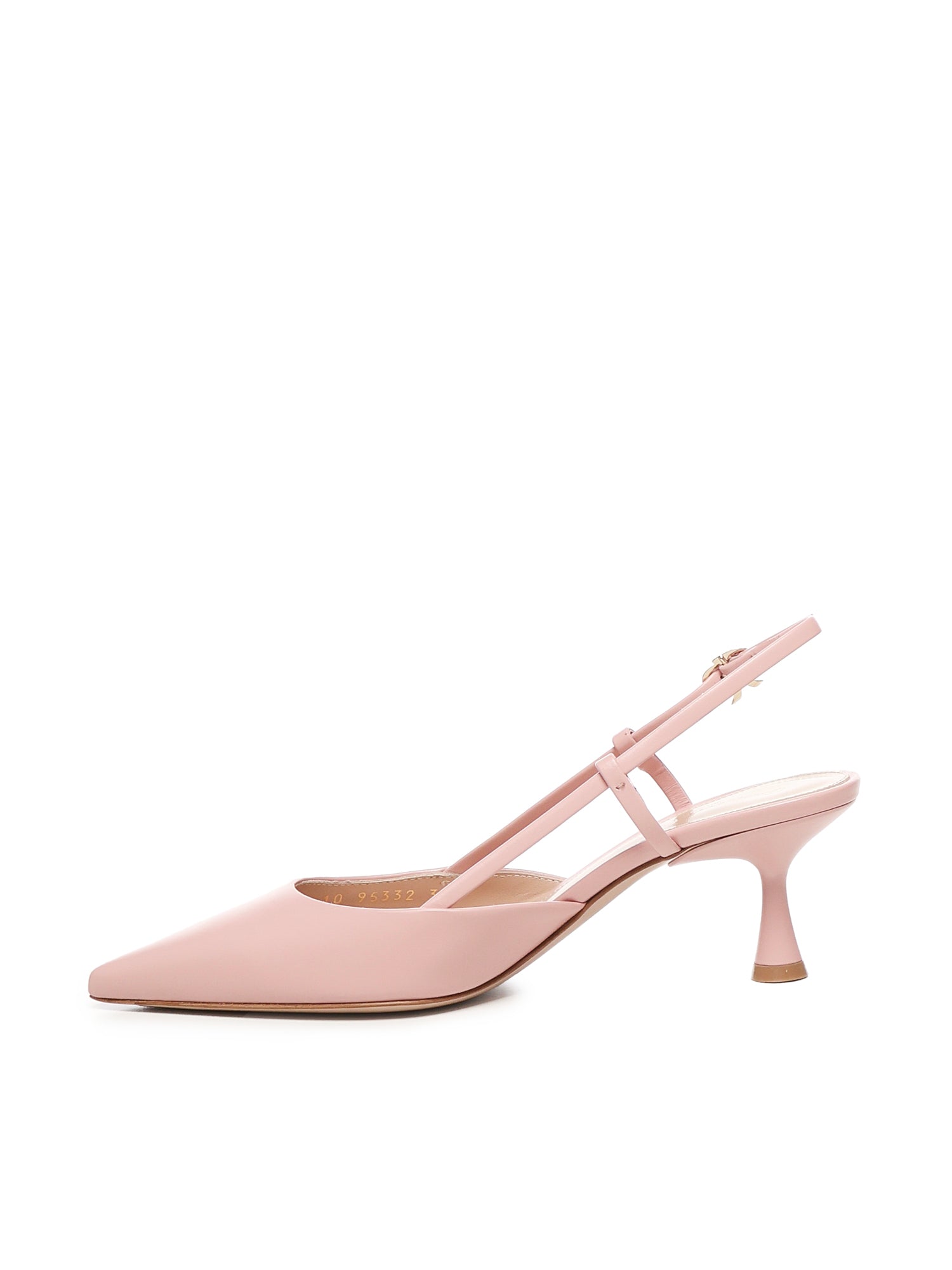 Gianvito Rossi Flat shoes Pink Calfskin