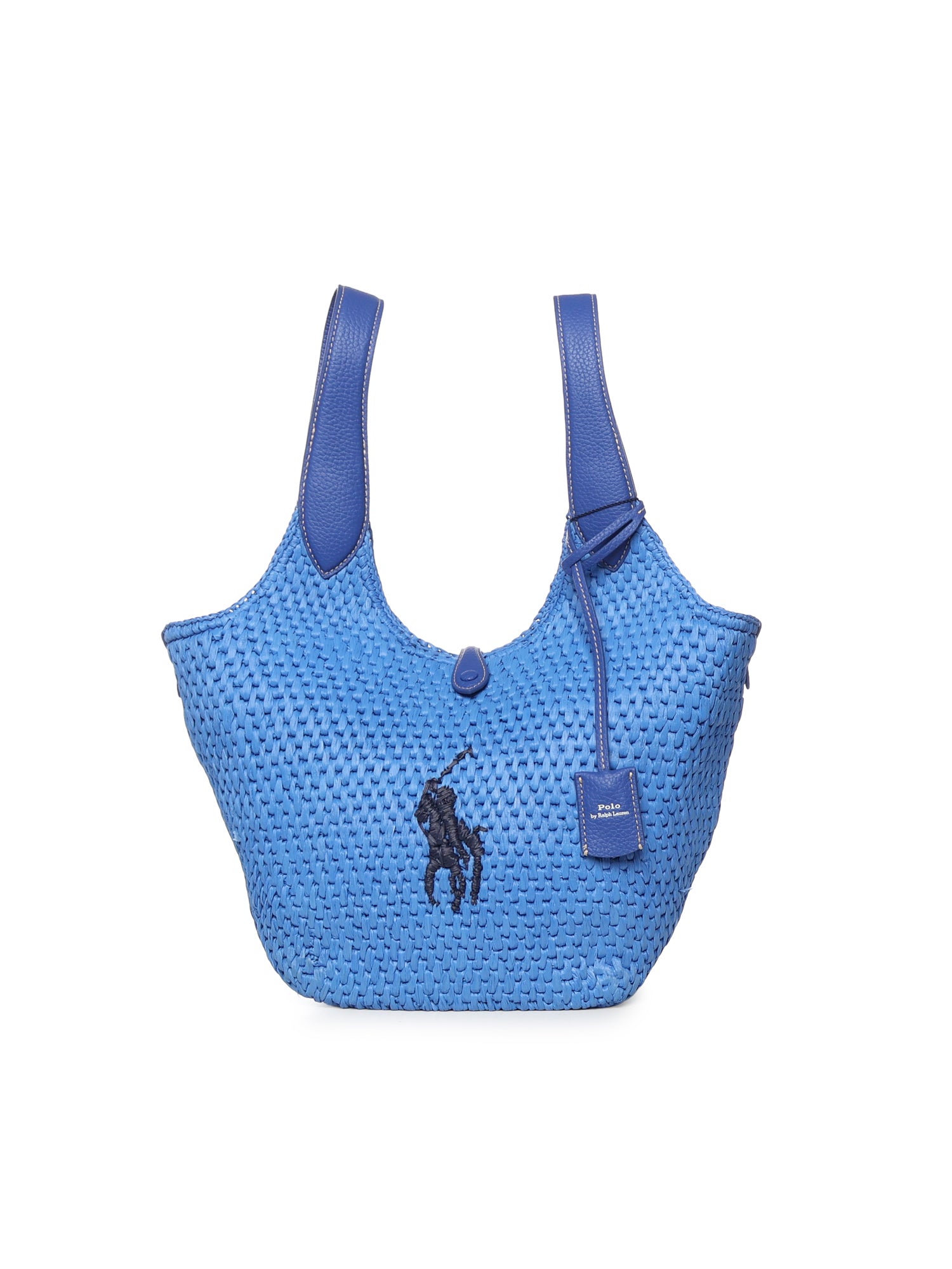 Polo Ralph Lauren Bags Purple Viscose/raffia