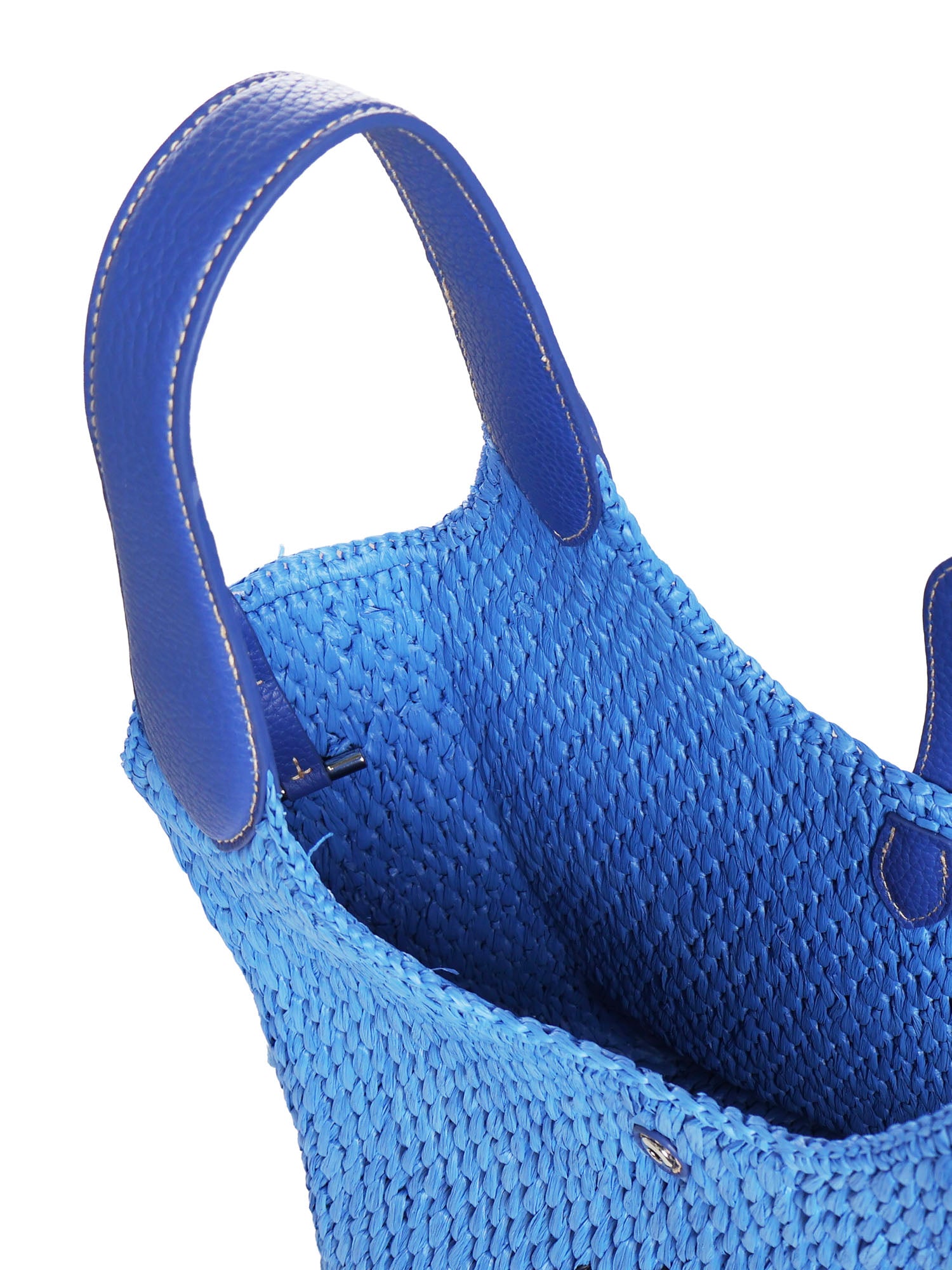 Polo Ralph Lauren Bags Purple Viscose/raffia