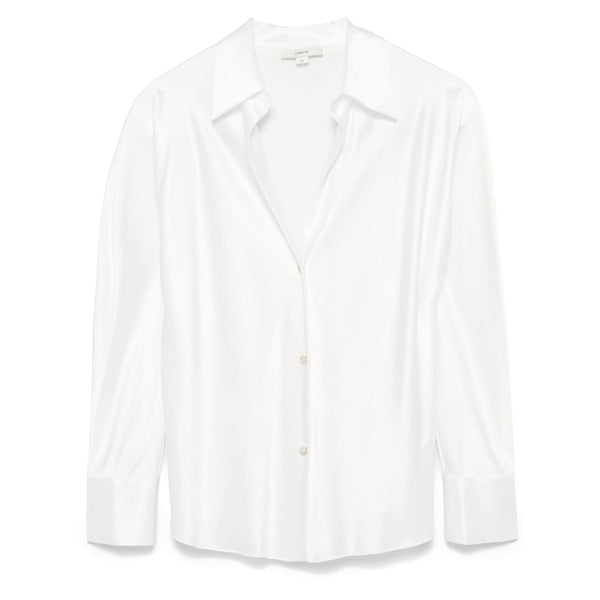 Silk Shirt White