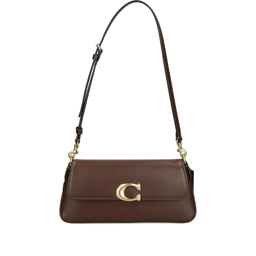 Shoulder Bag Maple Brown Leather Calf