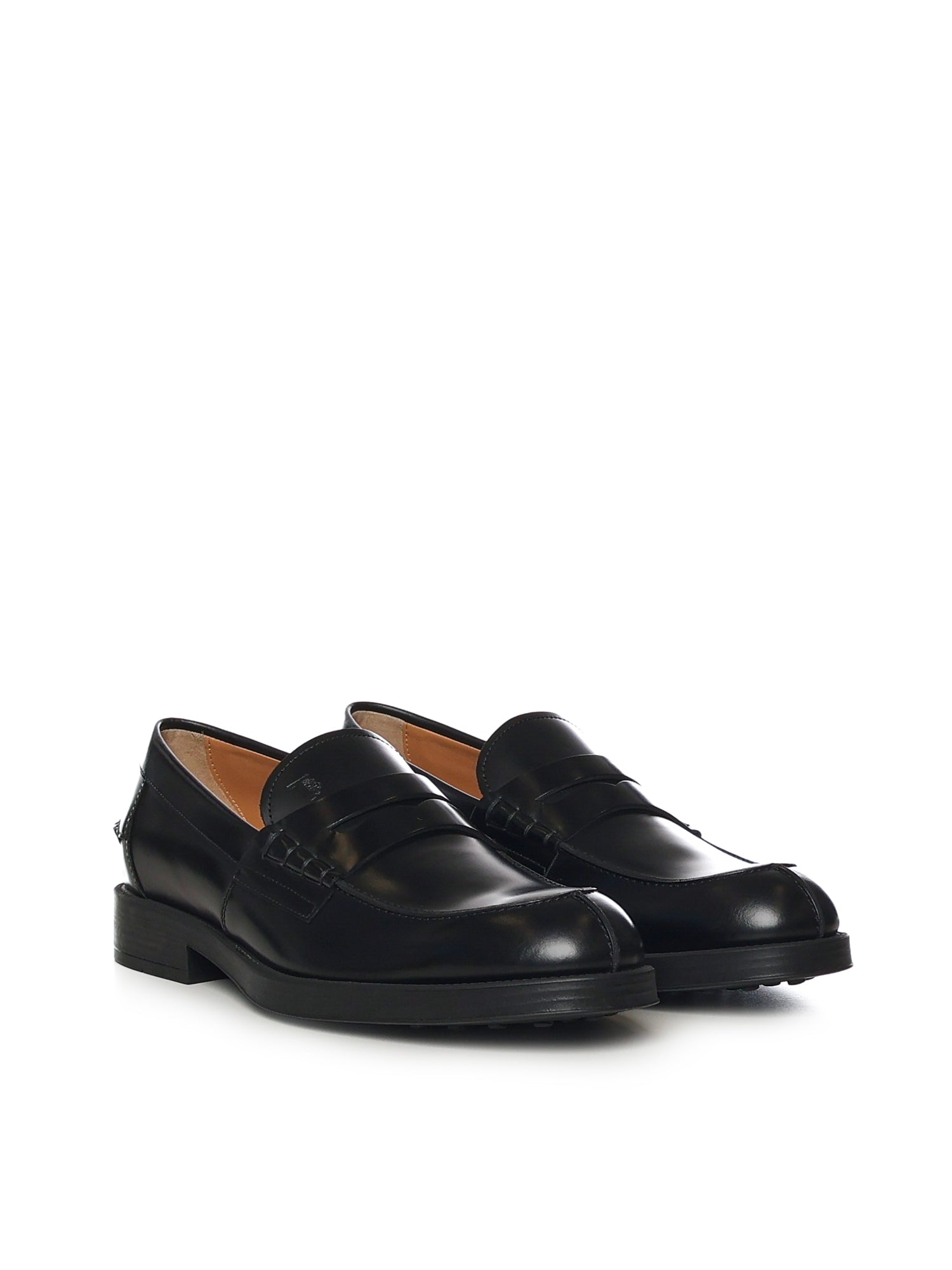 Tods Flat shoes Black Calfskin