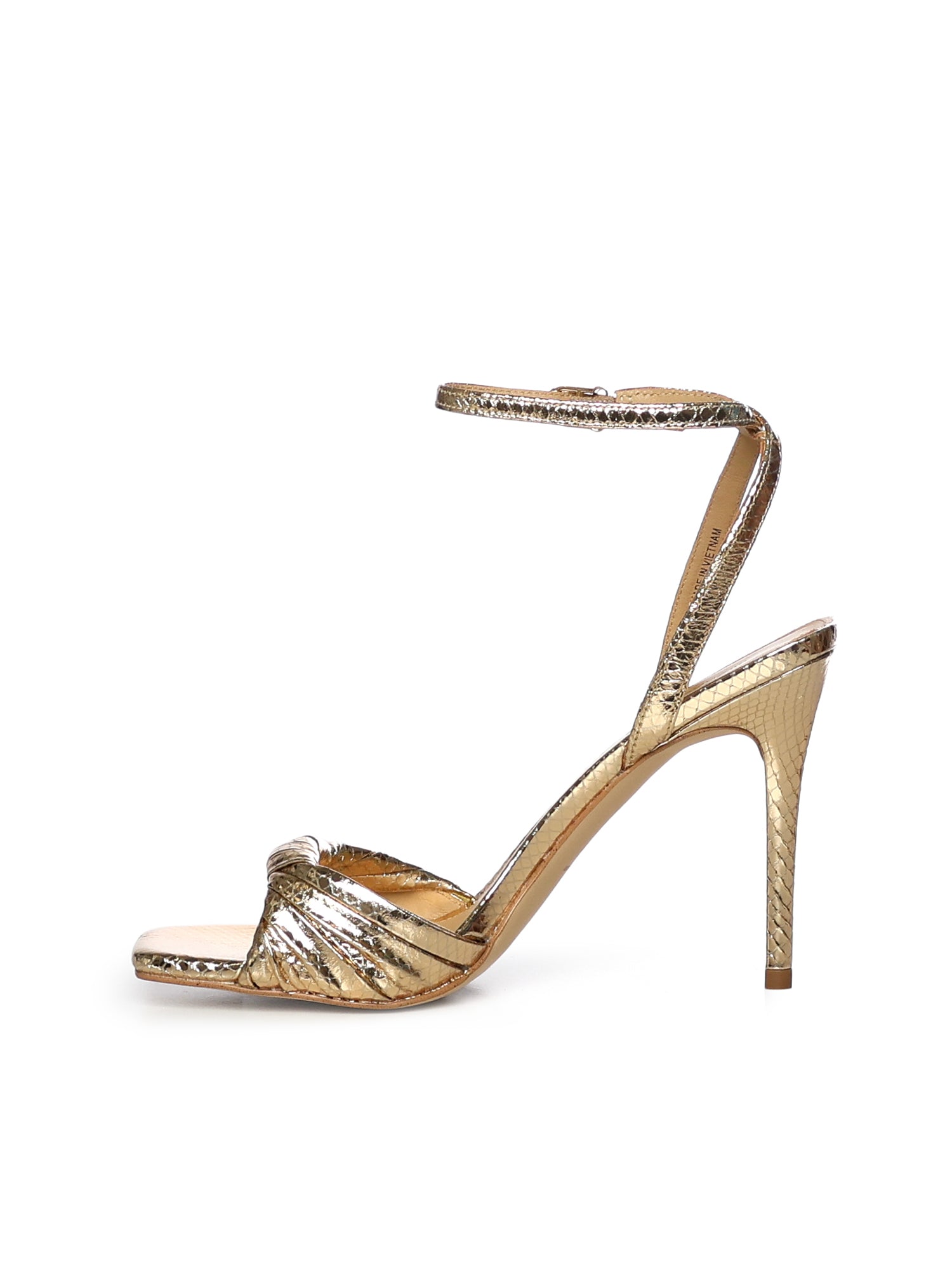 Michael Kors Sandals Pale Gold Metallic Goatskin