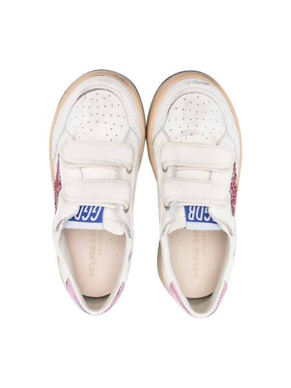Trainers Ball Star Silver Leather Ovine Sneaker