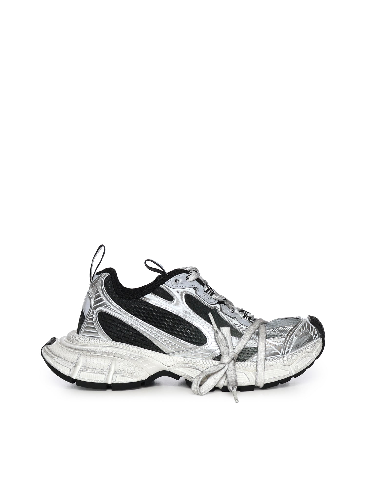 Balenciaga Sneakers Black/grey/white Polyurethane/polyester