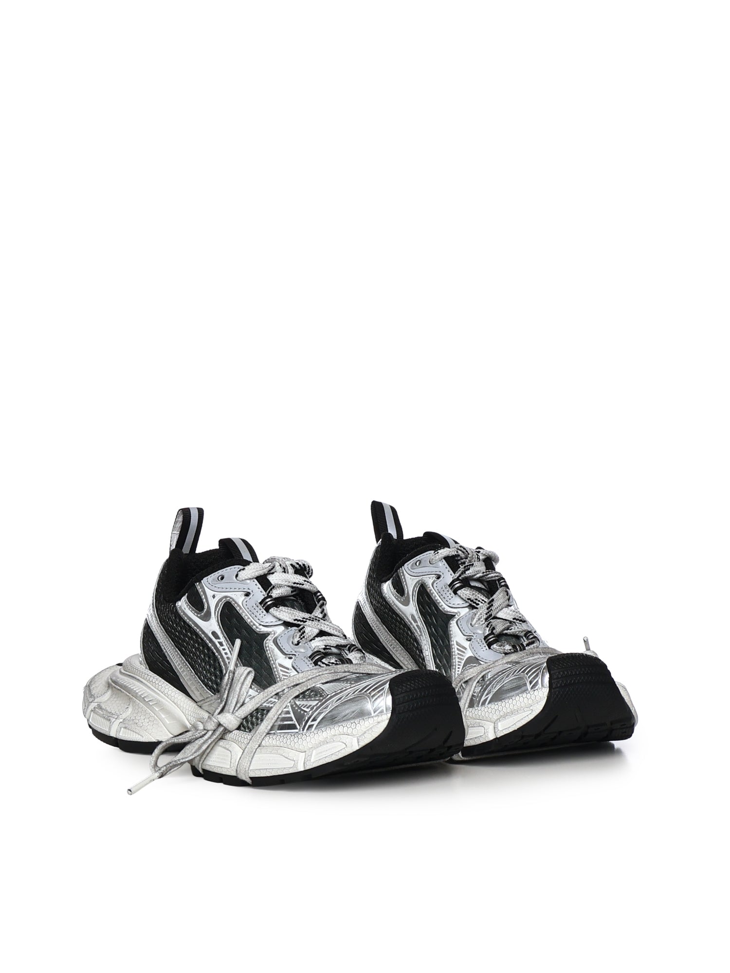 Balenciaga Sneakers Black/grey/white Polyurethane/polyester