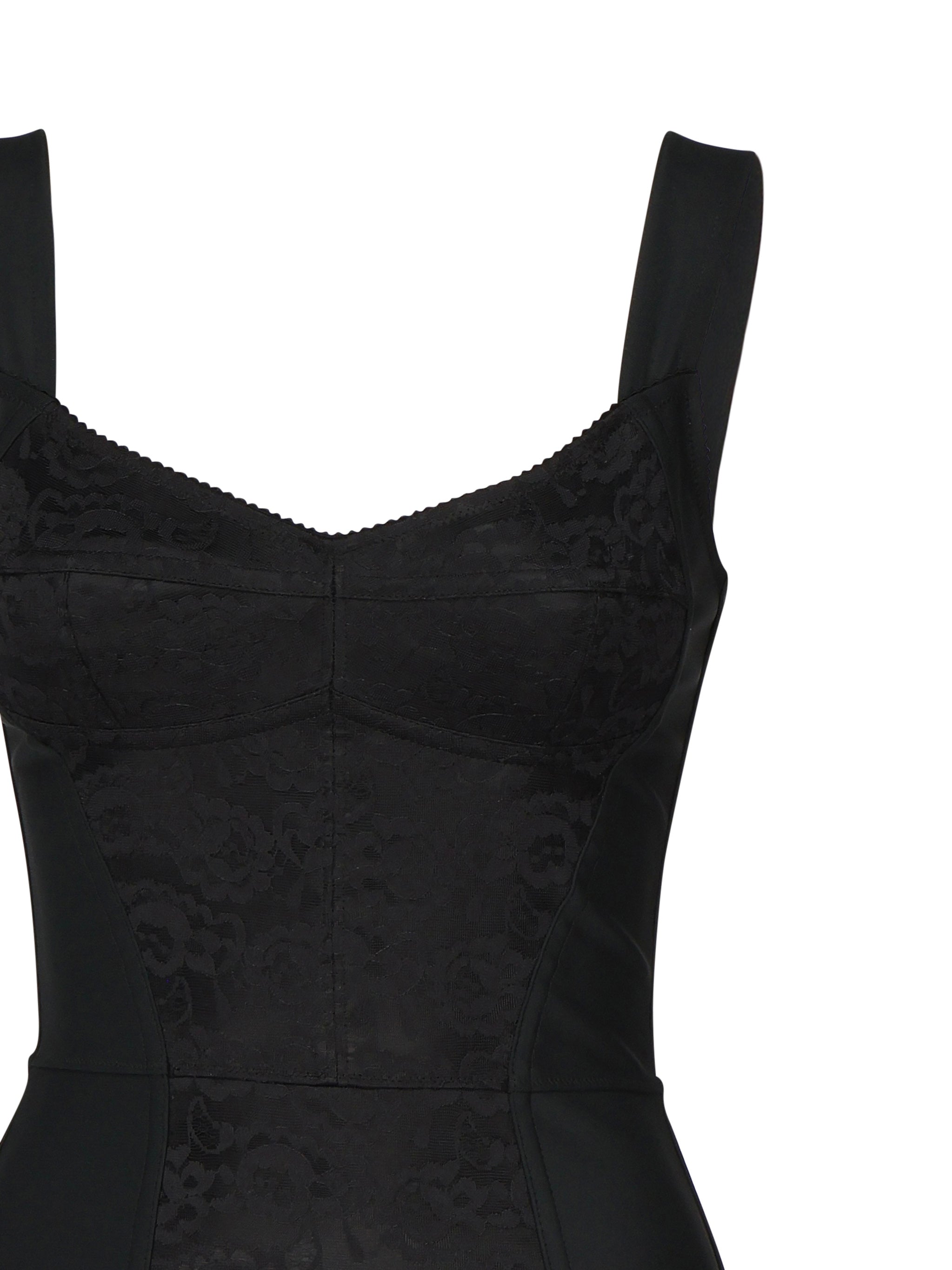 Dolce & Gabbana Dresses Black Polyamide