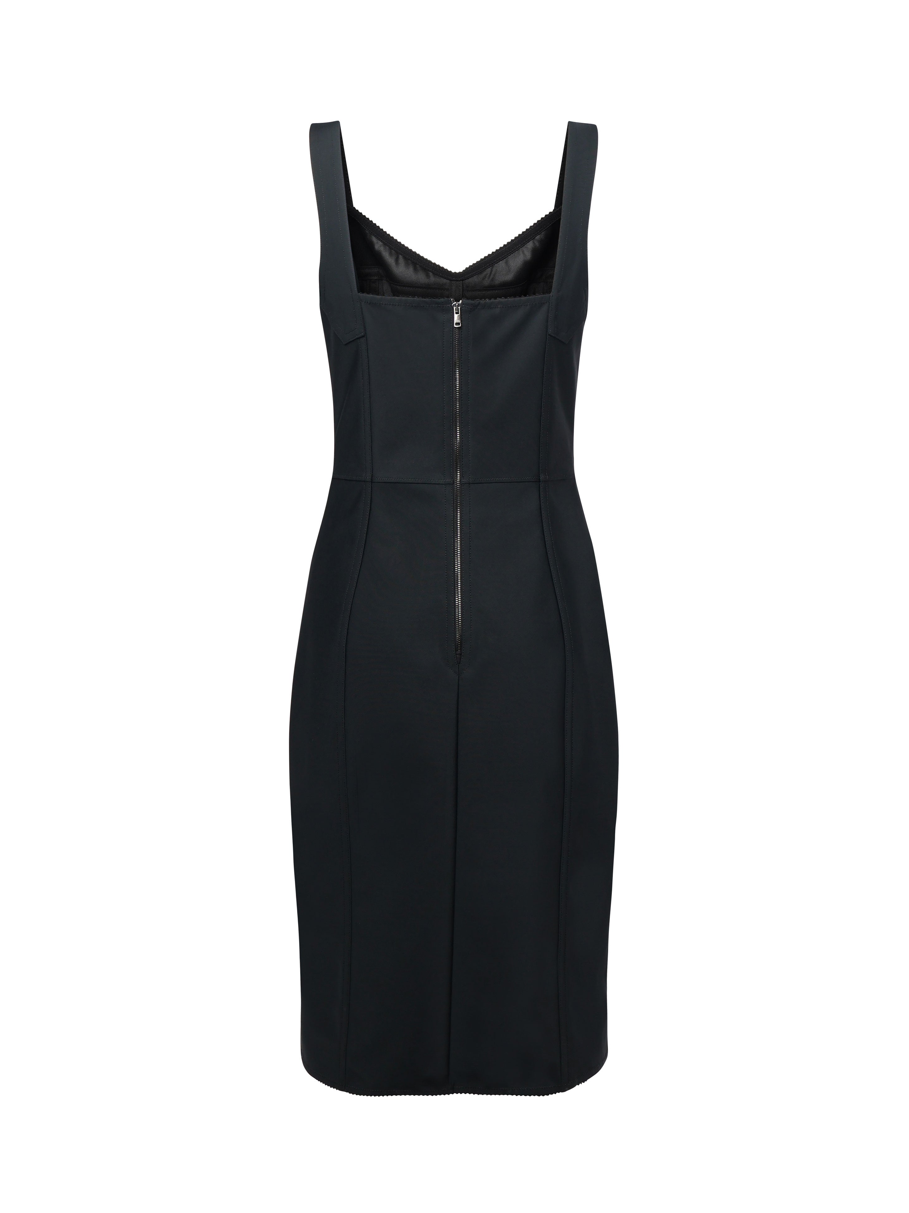 Dolce & Gabbana Dresses Black Polyamide