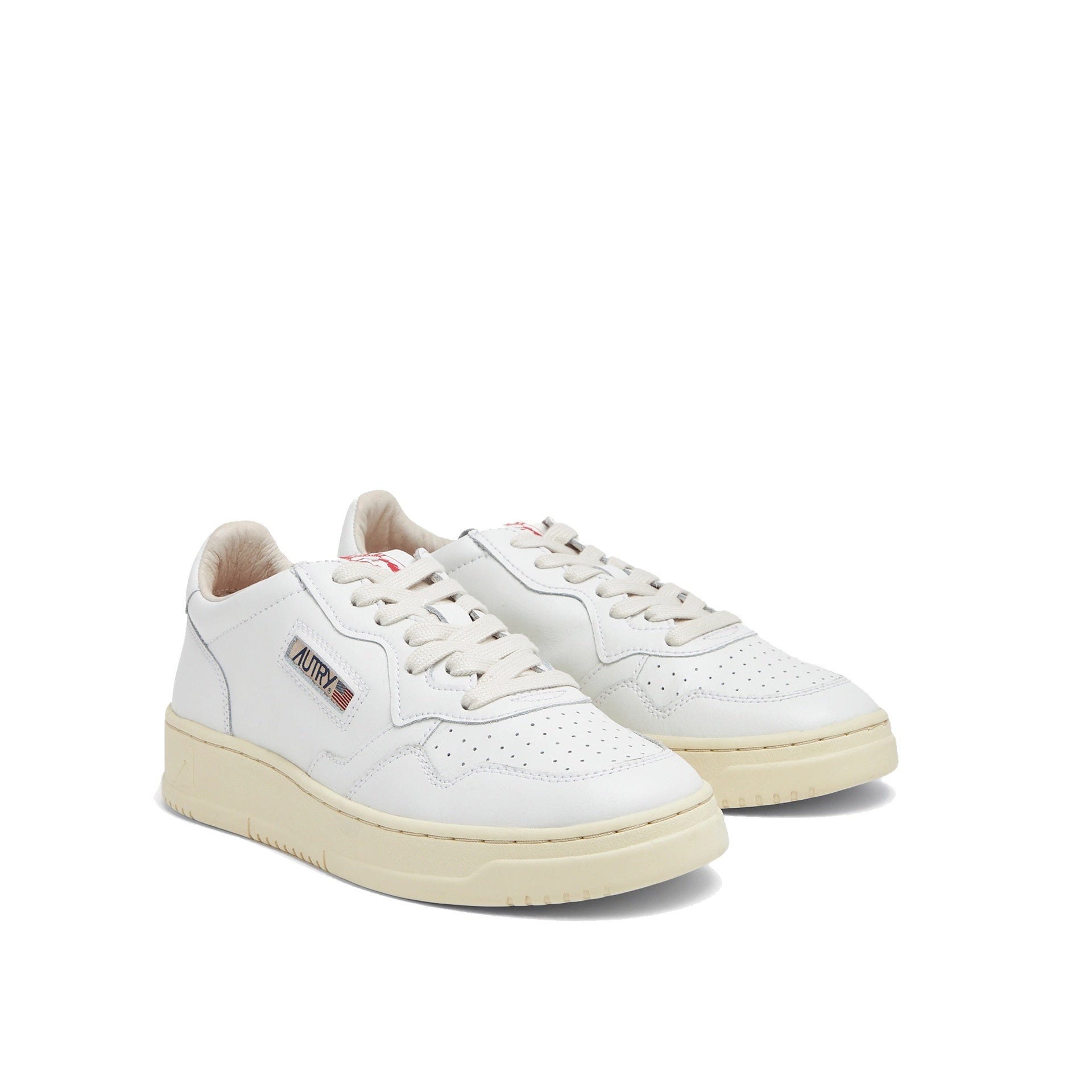 Autry Medalist Low Sneakers White Leather