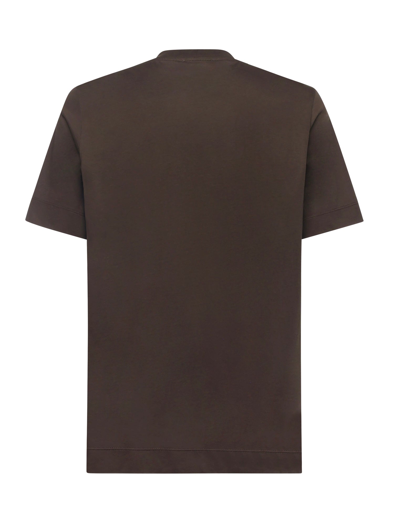 Giuliano Galiano T-shirts and Polos Dark Brown Cotton