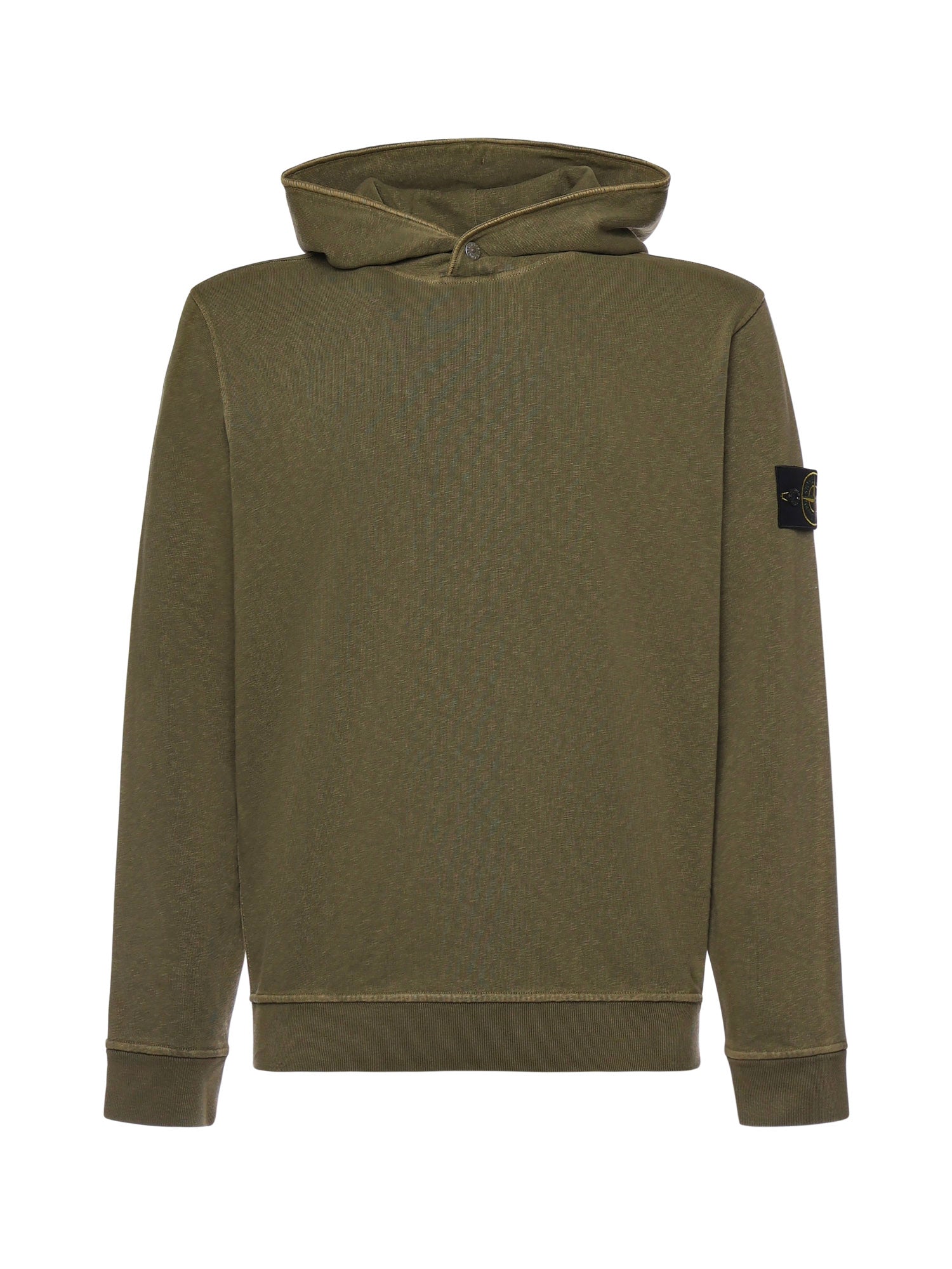 Stone Island Sweaters Military Green Cotton