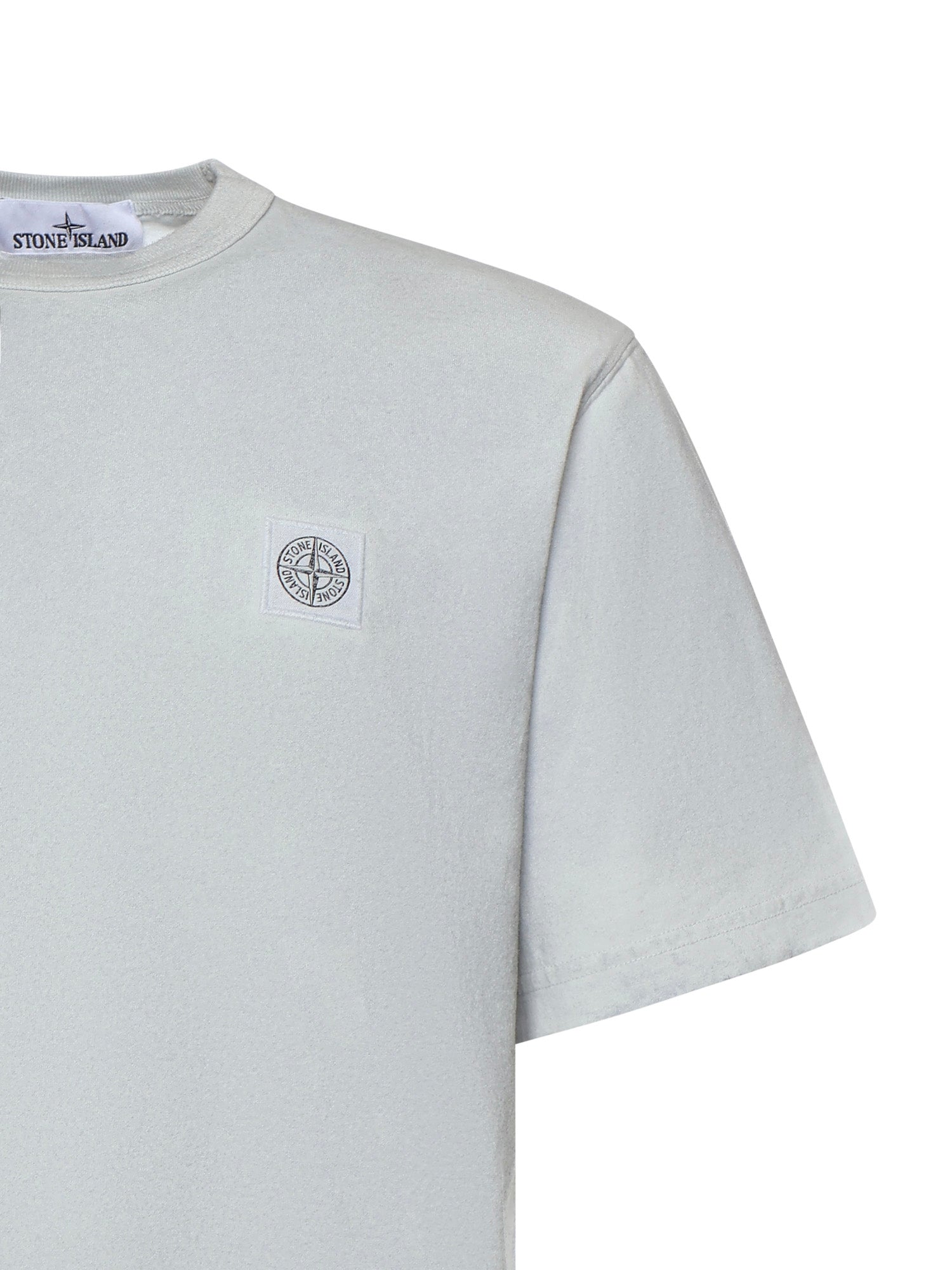Stone Island T-shirts and Polos Blue Cotton