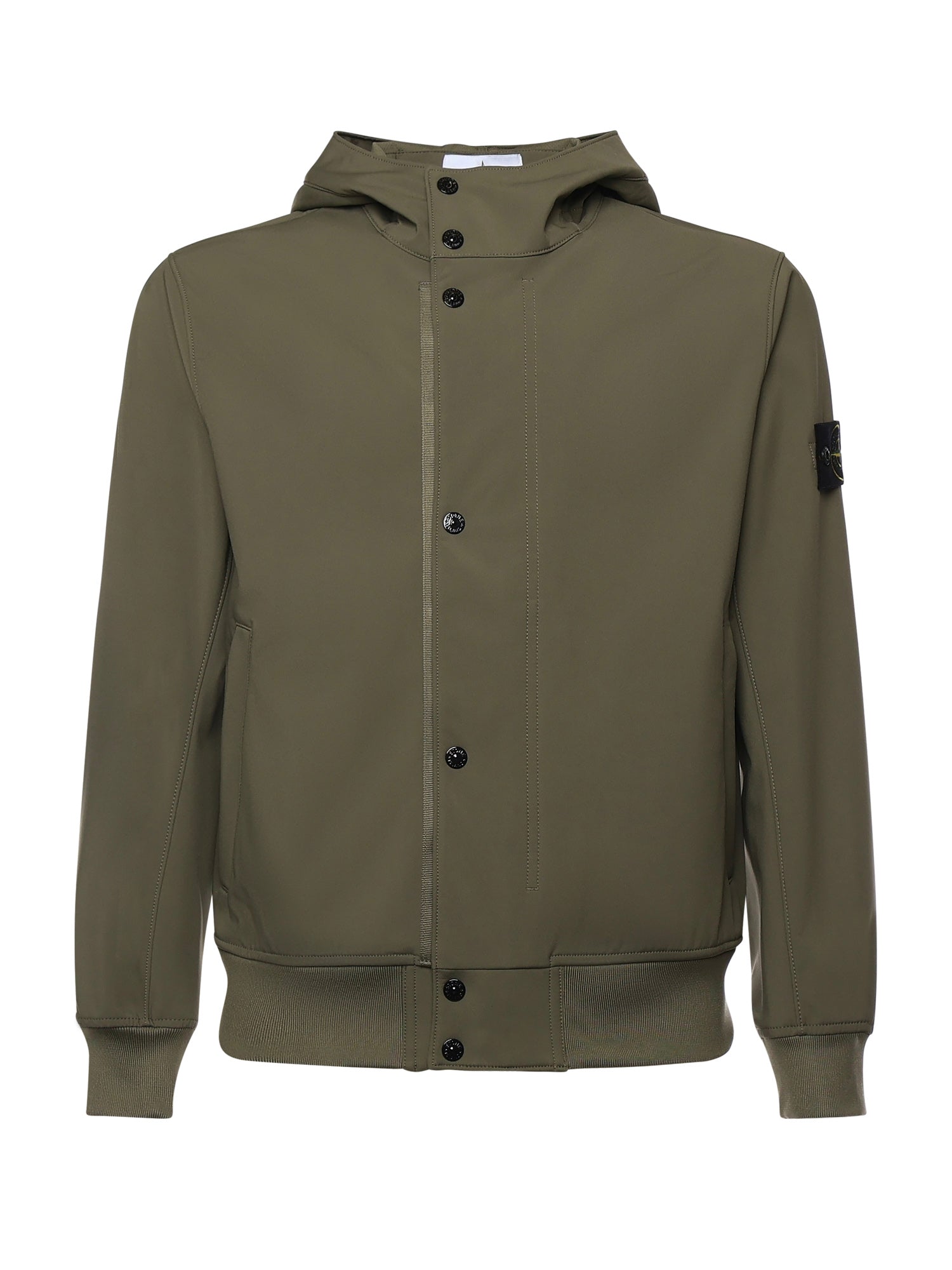 Stone Island Coats Military Green Polyester