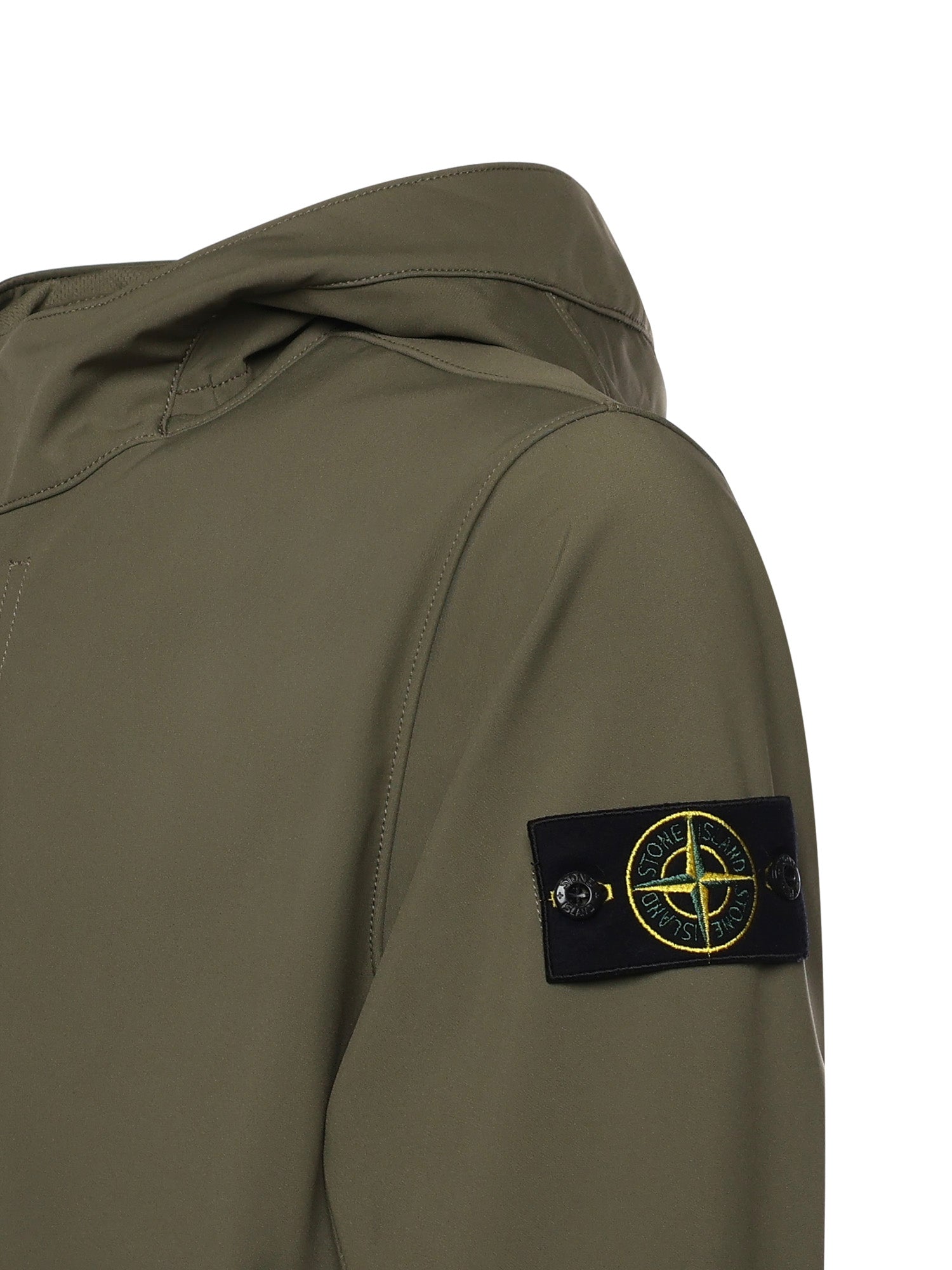 Stone Island Coats Military Green Polyester