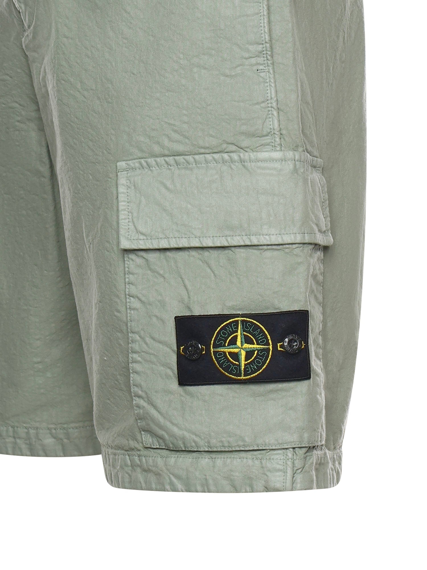Stone Island Shorts Sage Nylon