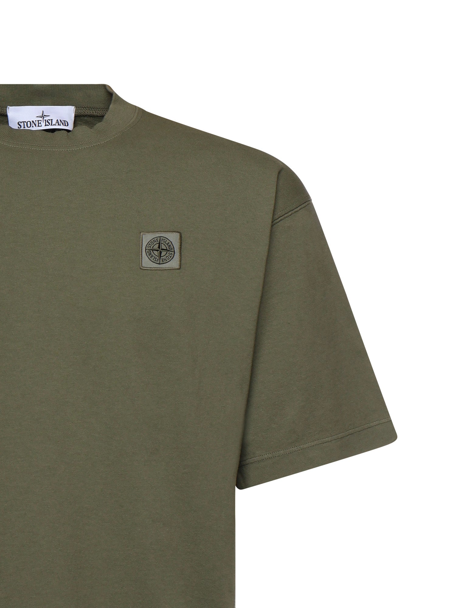 Stone Island T-shirts and Polos Military Green Cotton
