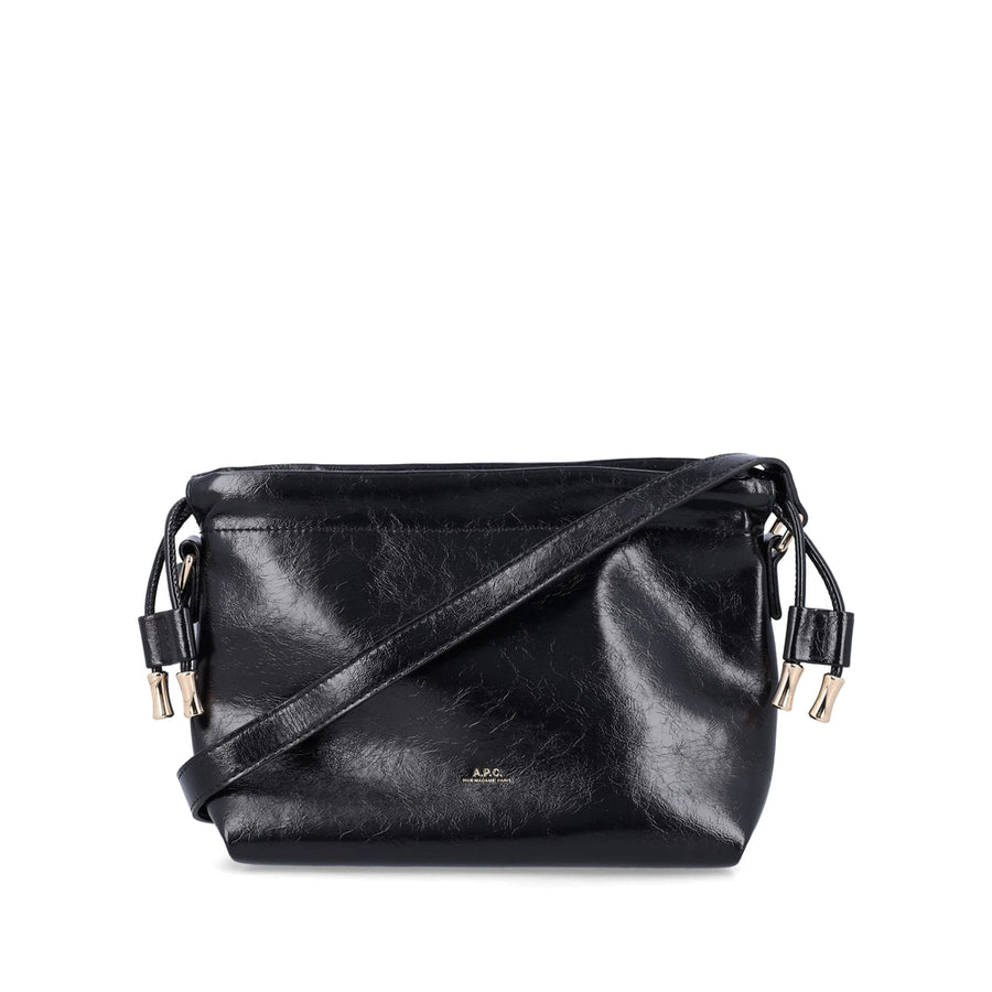 Shoulder Bag Black Faux Leather Polyurethane Satchels & Cross Body