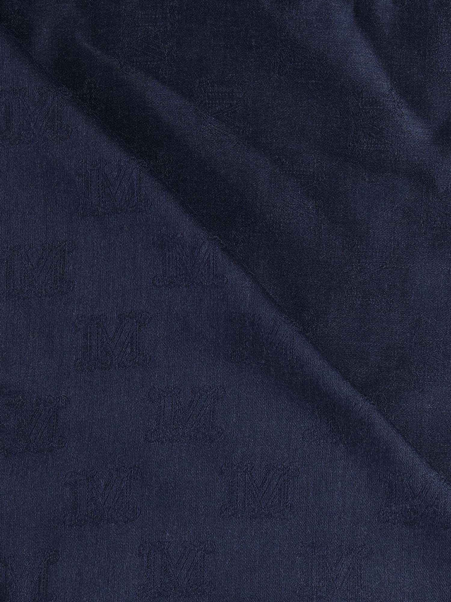 Max Mara Scarfs Blue Wool