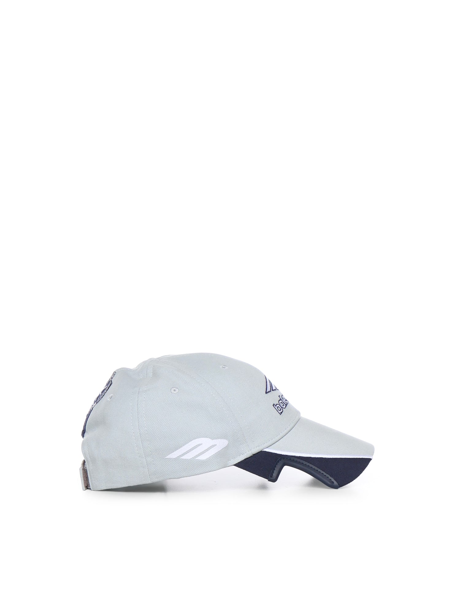 Balenciaga Hats Light Grey / Blue Cotton