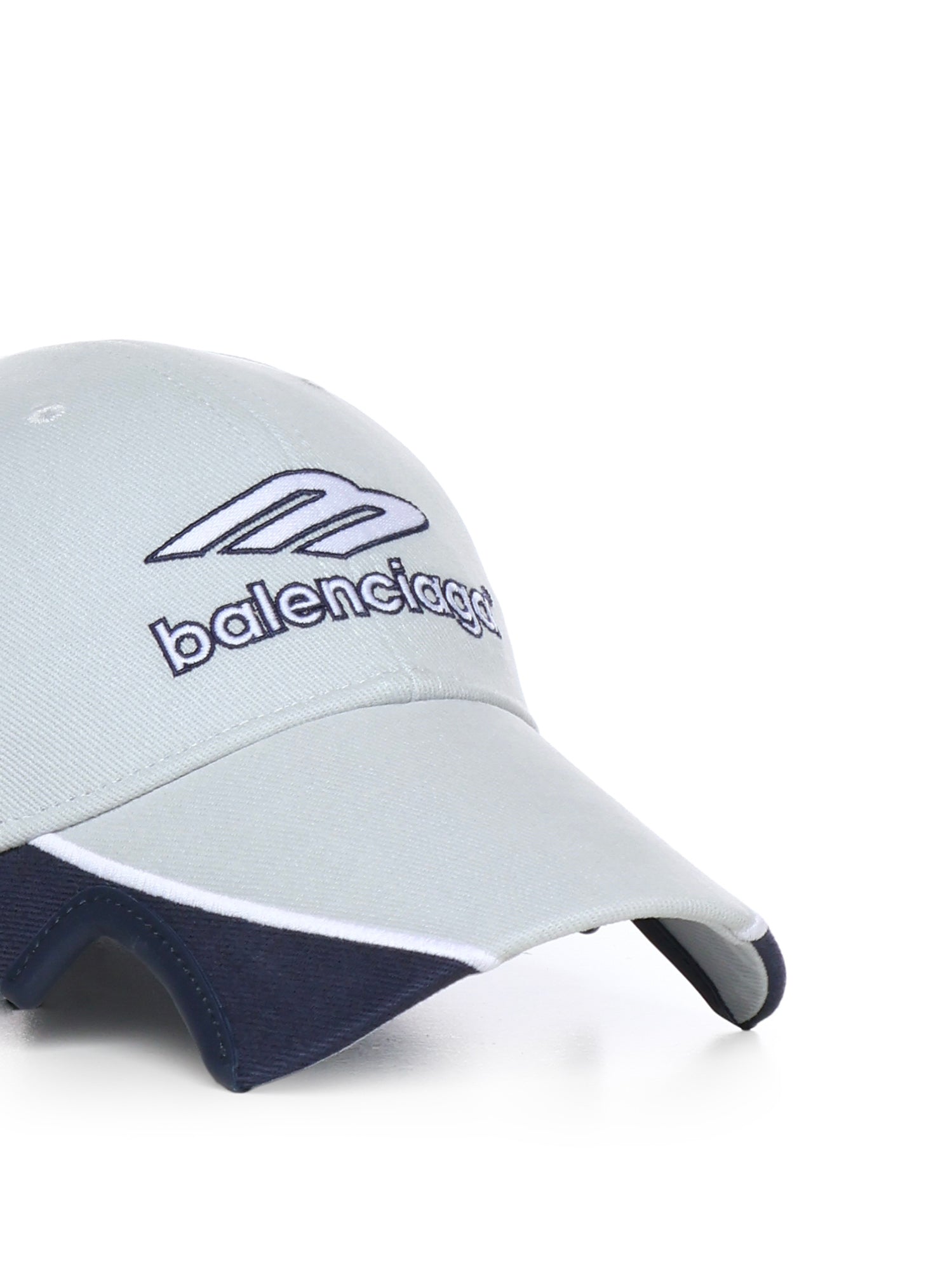 Balenciaga Hats Light Grey / Blue Cotton