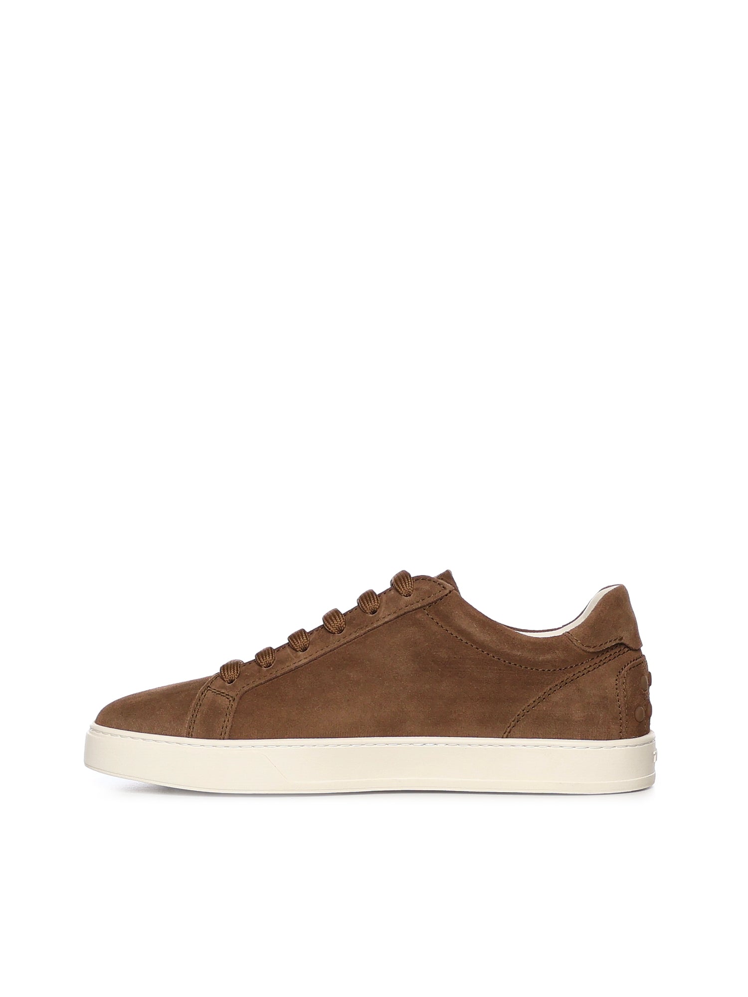 Tods Sneakers Brown Calfskin