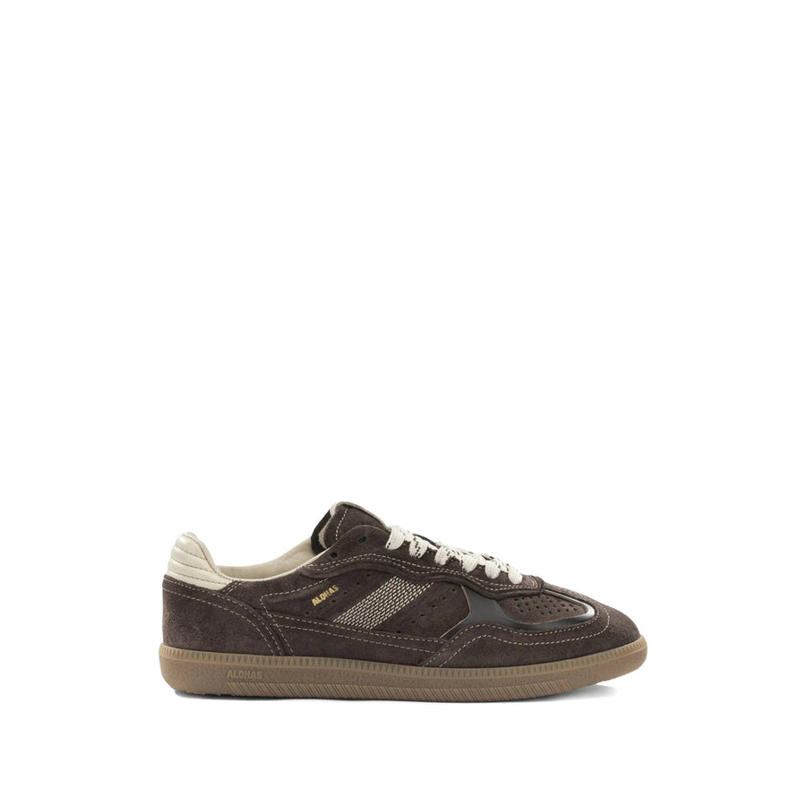 Panelled Suede Sneakers Brown Brown/neutrals Calf