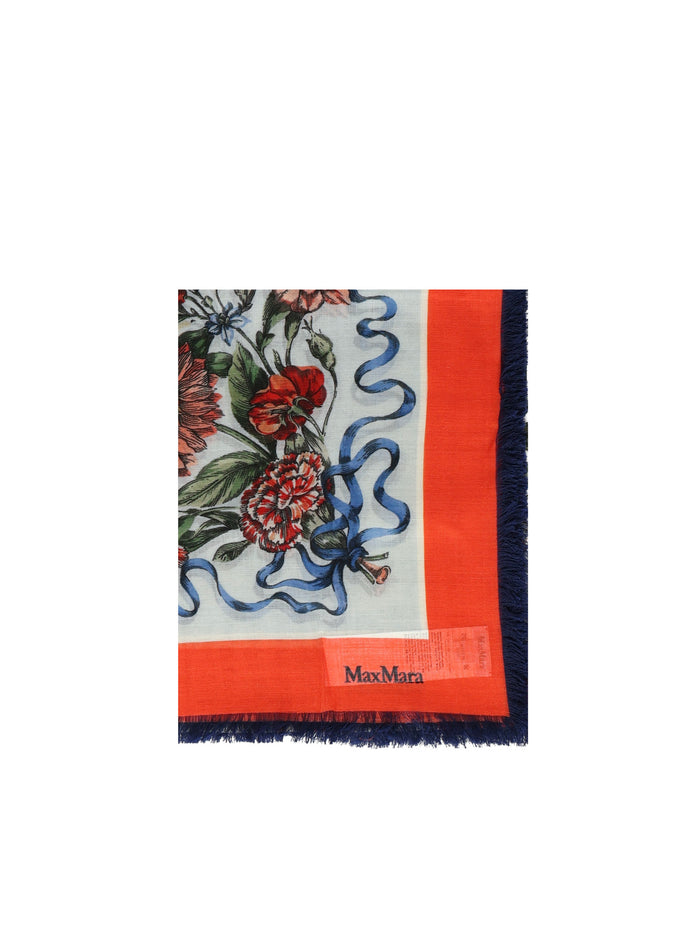Max Mara Scarfs Coral Virgin Wool