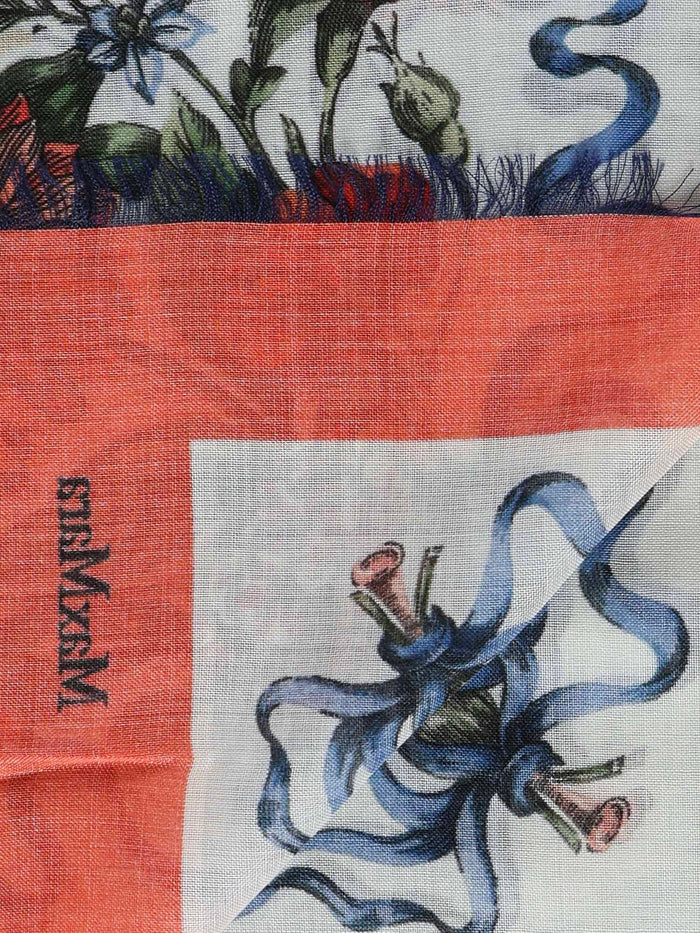 Max Mara Scarfs Coral Virgin Wool