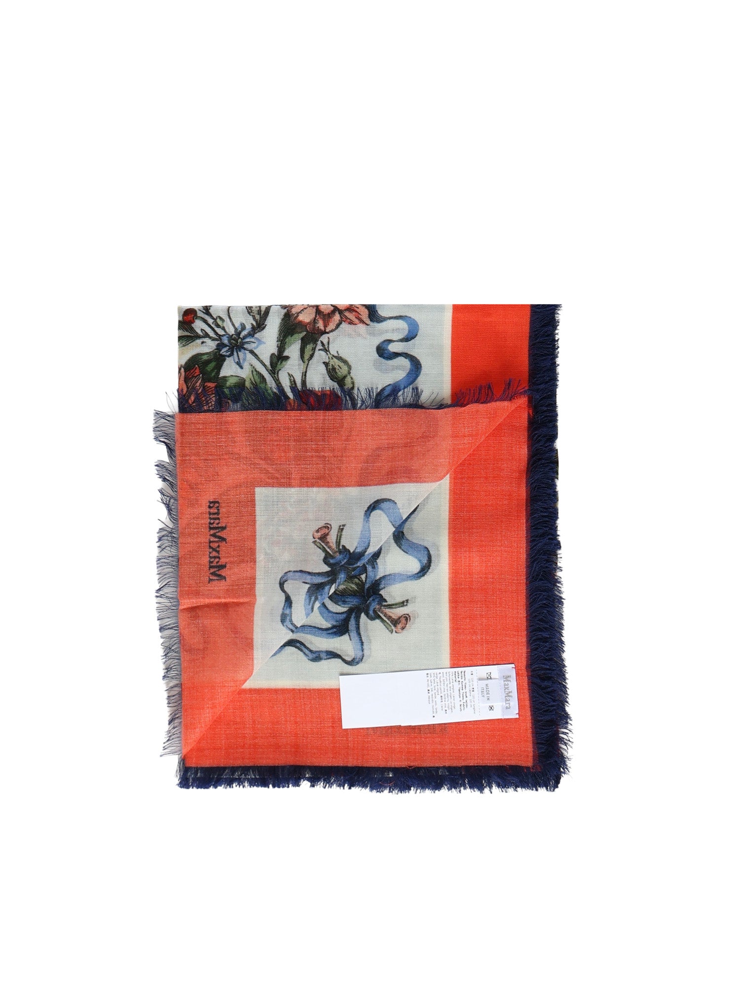Max Mara Scarfs Coral Virgin Wool