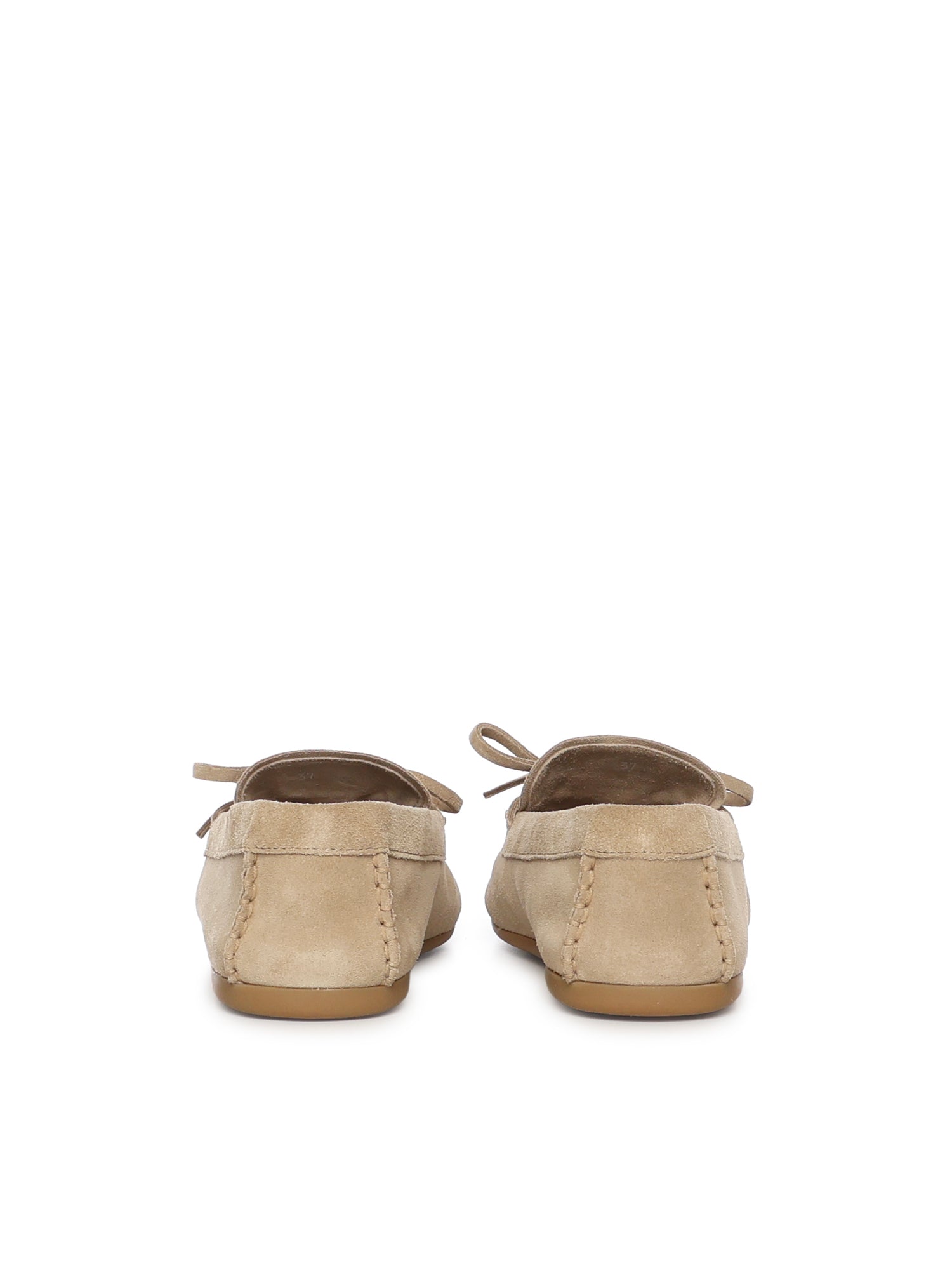 Miu Flat shoes Desert Calfskin