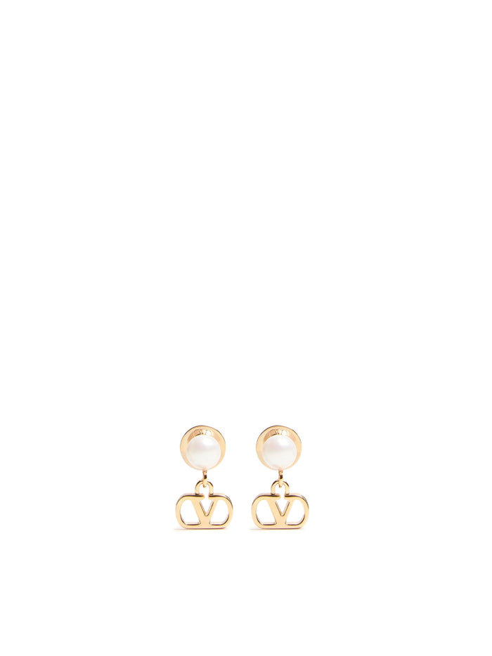 Valentino Garavani Bijoux Gold/cream Brass