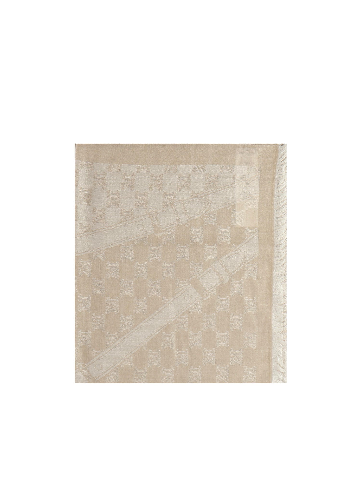 Max Mara Scarfs Beige Wool