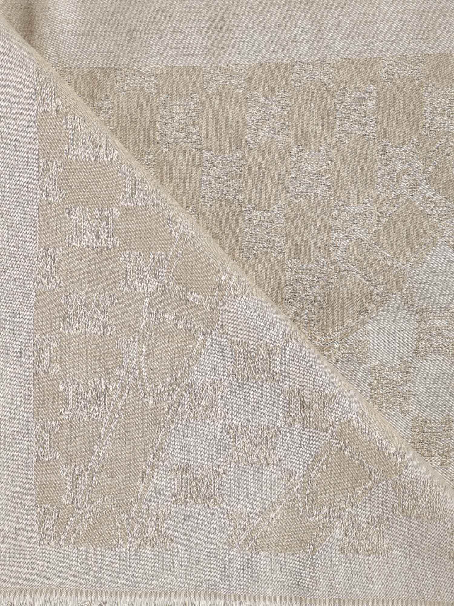 Max Mara Scarfs Beige Wool