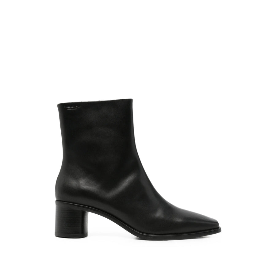Loafers Fay Black Leather And Rubber