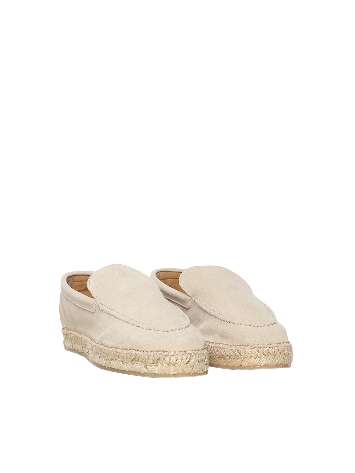 Eleventy Flat shoes Sand Calfskin