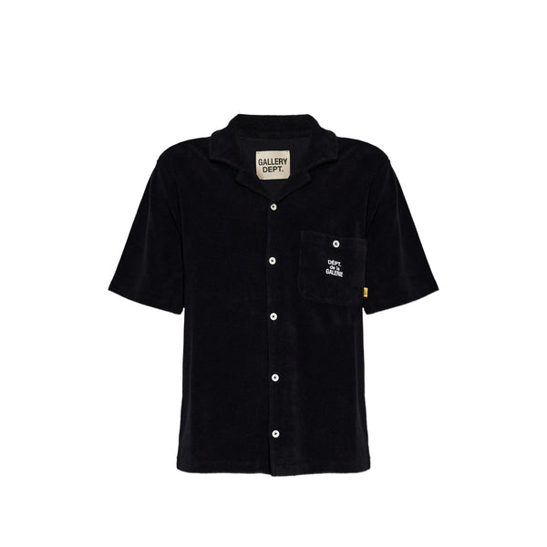 Sweater Cotton Terry Black Shirt