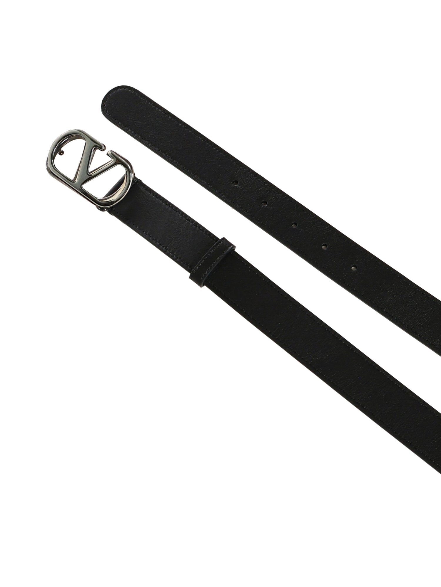 Valentino Garavani Belts Black Calfskin