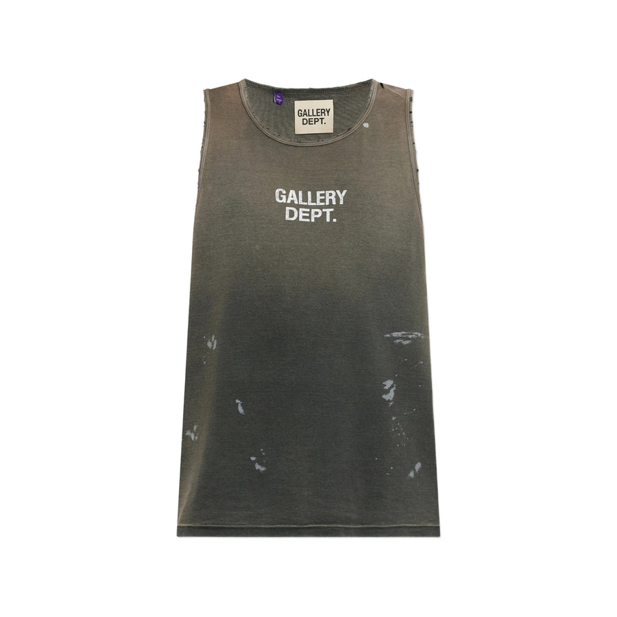 Tank Top Grey Cotton Vests & Tanks
