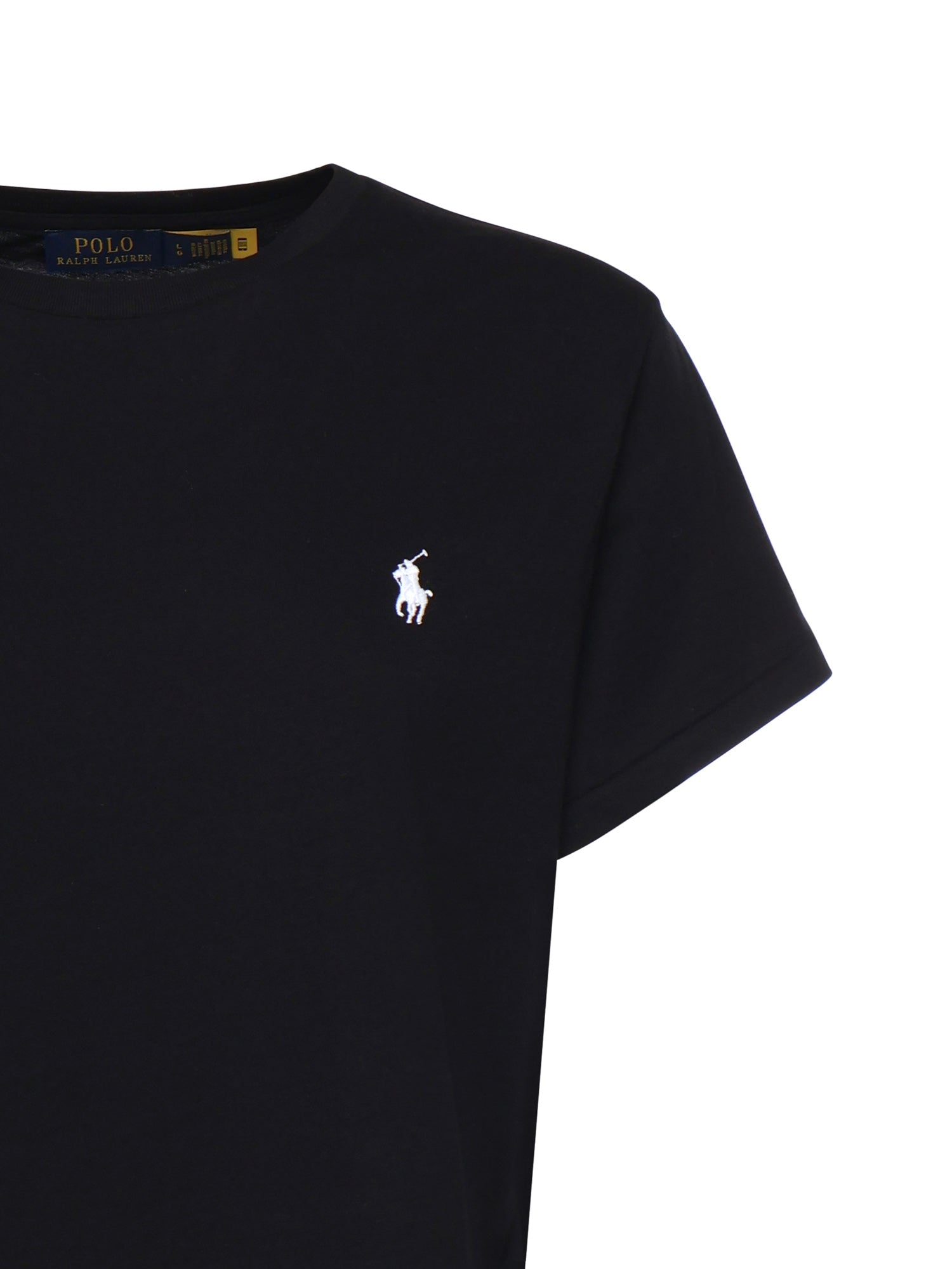 Polo Ralph Lauren T-shirts and Polos Black Cotton