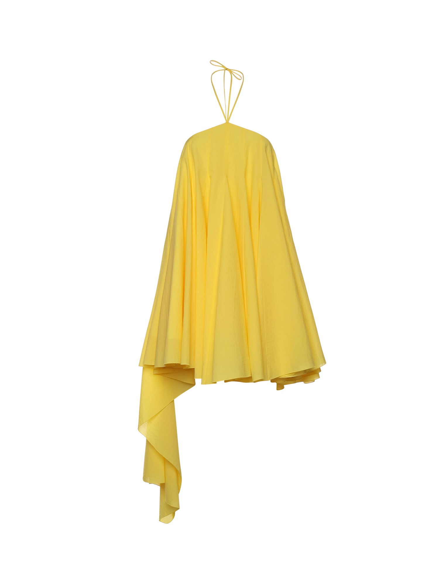 JACQUEMUS Dresses Yellow Cotton Polyamide