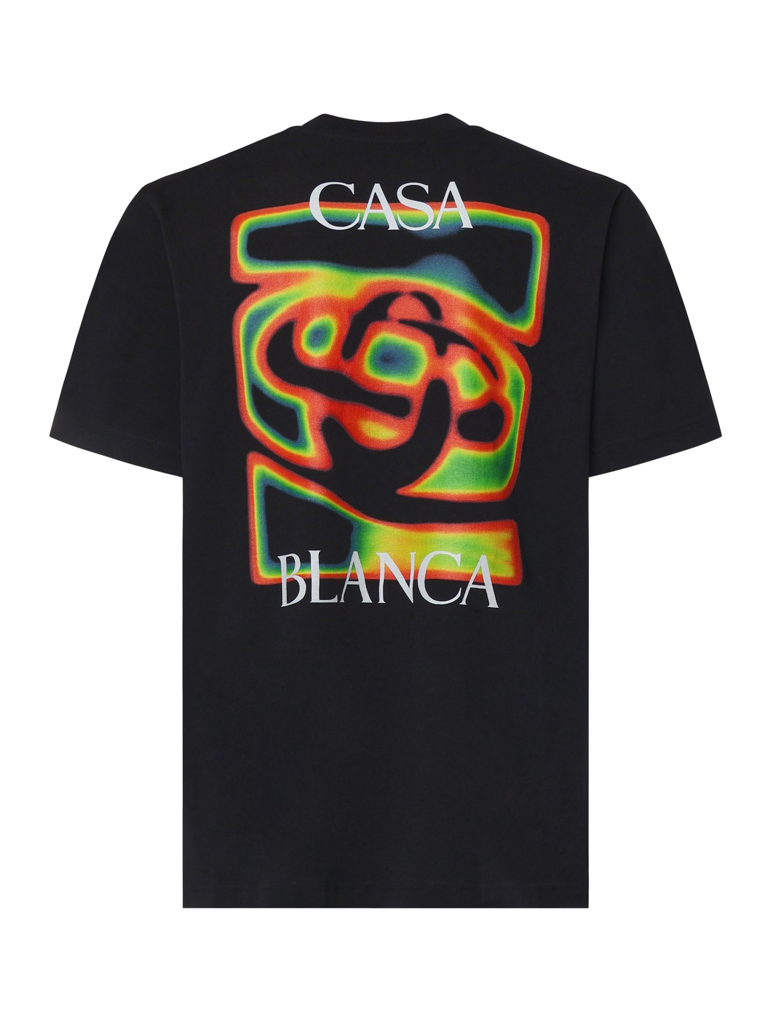 Casablanca T-shirts and Polos Black Organic Cotton