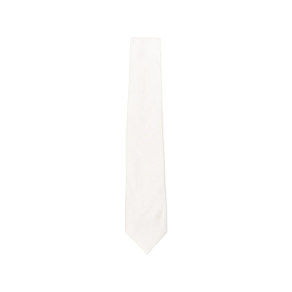 Silk Tie White Ties & Bow