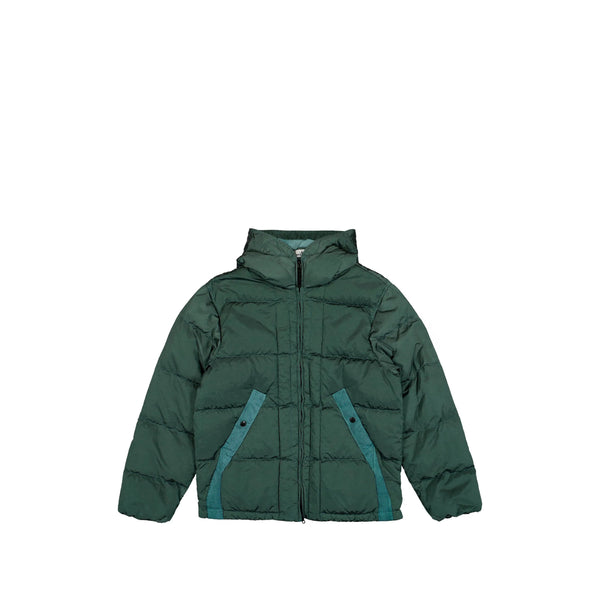 Nylon Down Jacket Green
