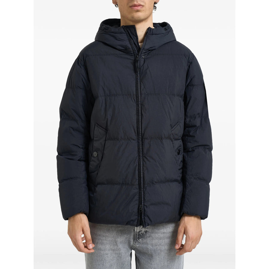 Padded Down Jacket Black &