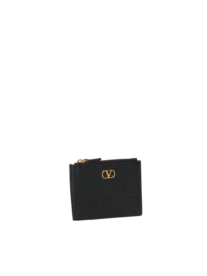 Valentino Garavani Wallets Black Calfskin