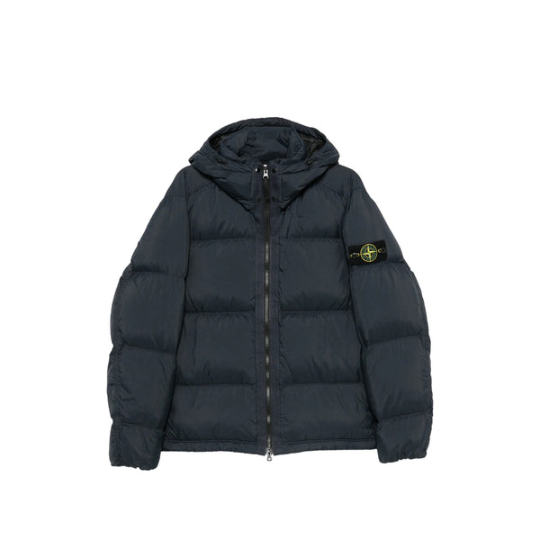 Padded Ripstop Jacket Blue & Down