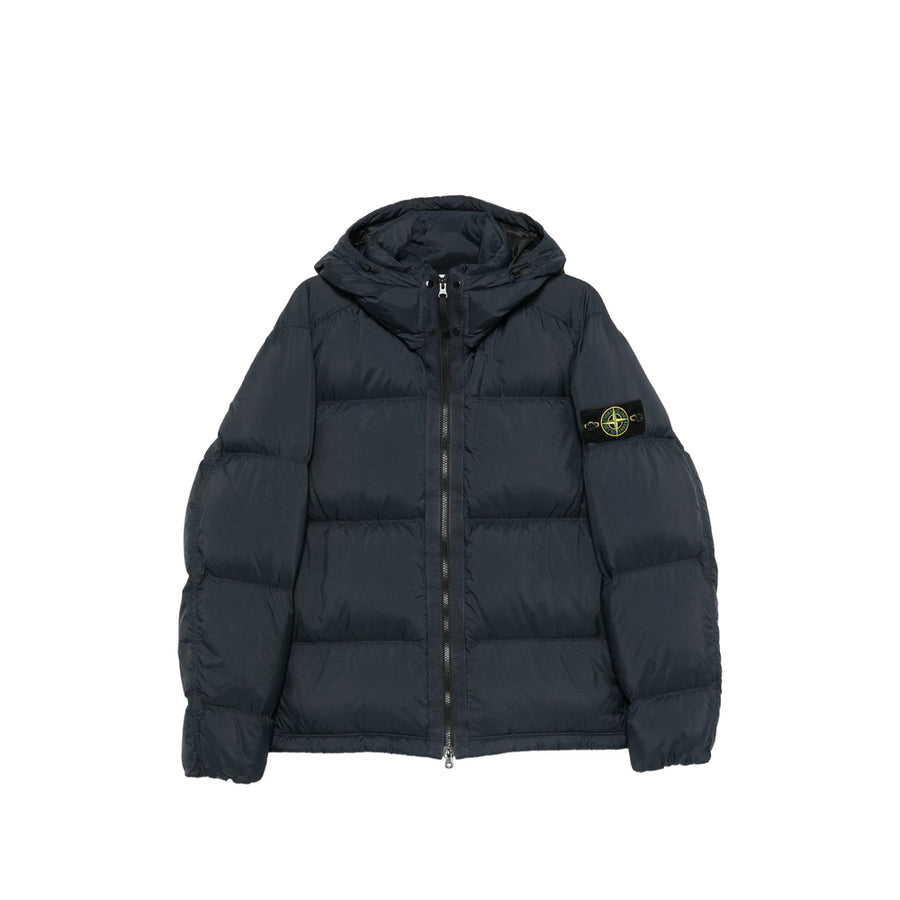 Padded Ripstop Jacket Blue & Down