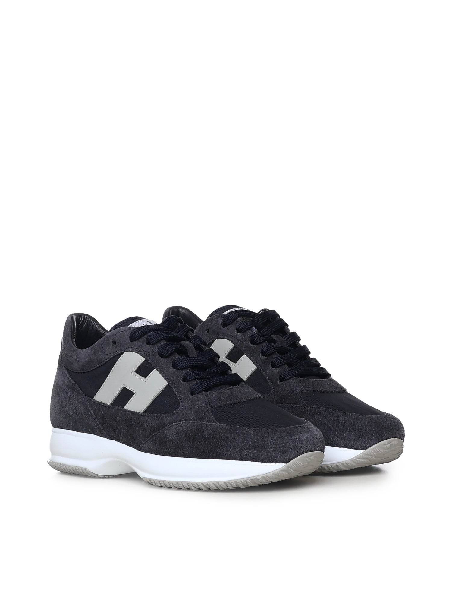 Hogan Sneakers Blue Suede